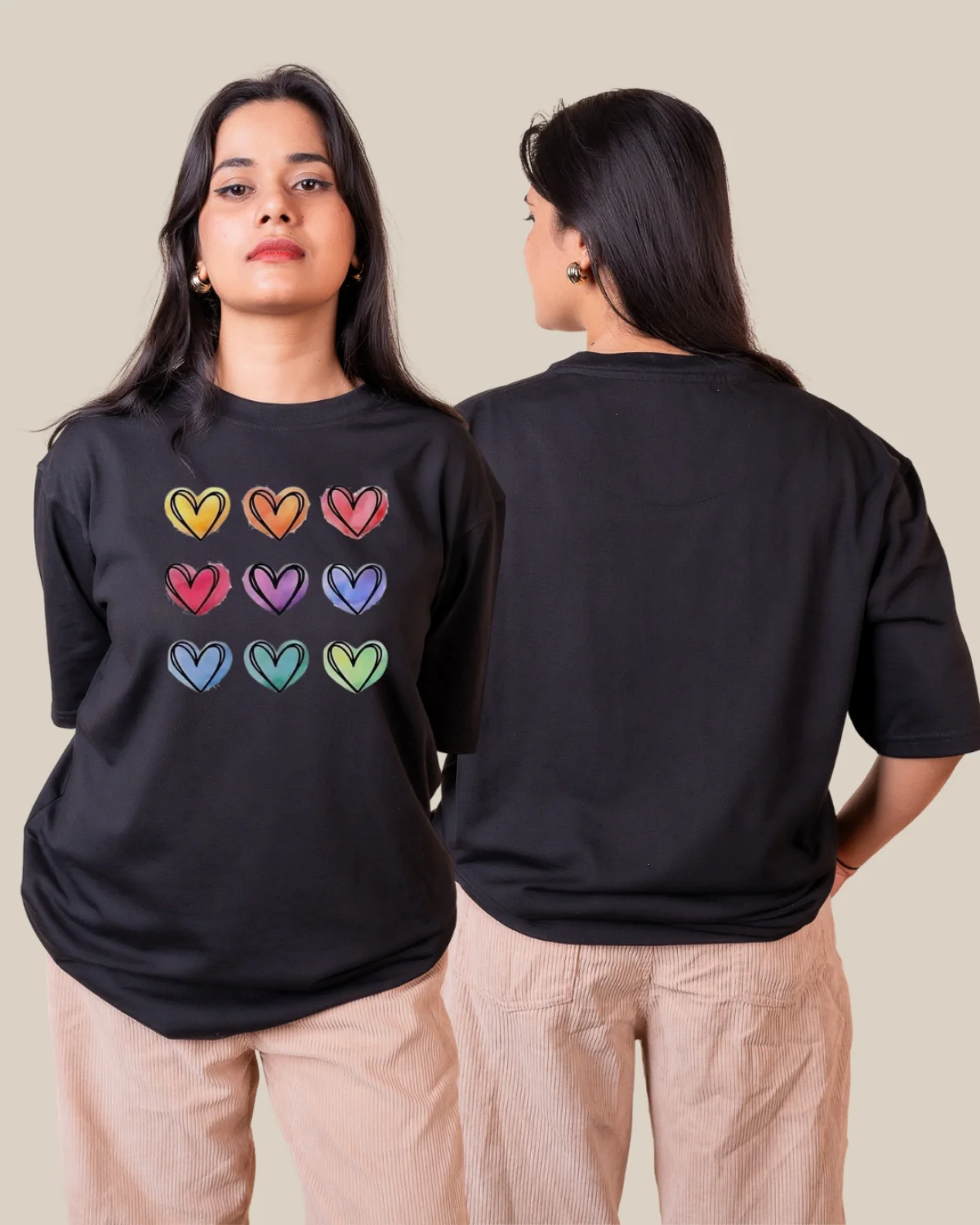 Heart Oversize Tshirt